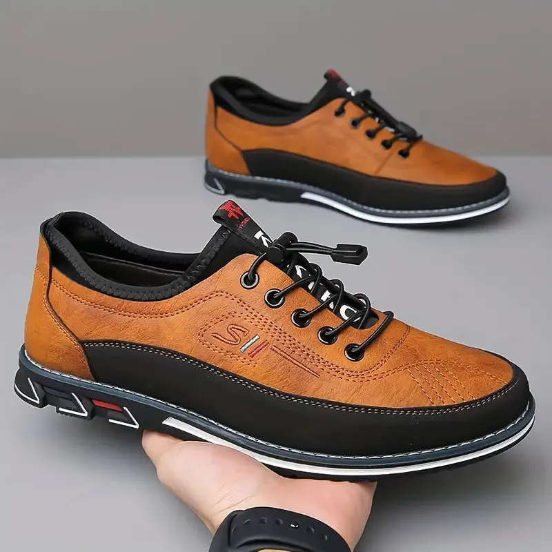 Voyager Leather Casual Sneakers