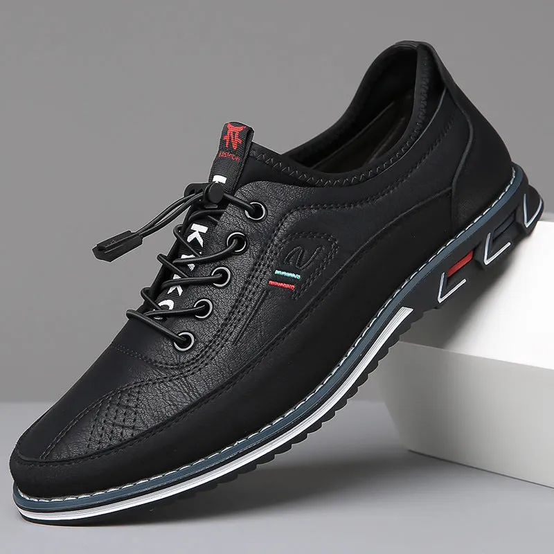 Voyager Leather Casual Sneakers