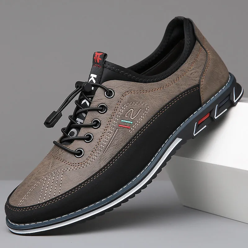 Voyager Leather Casual Sneakers