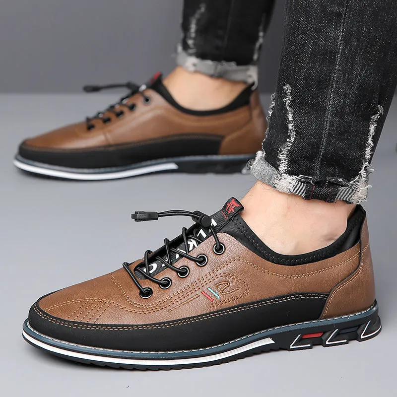 Voyager Leather Casual Sneakers