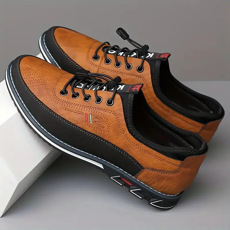 Voyager Leather Casual Sneakers