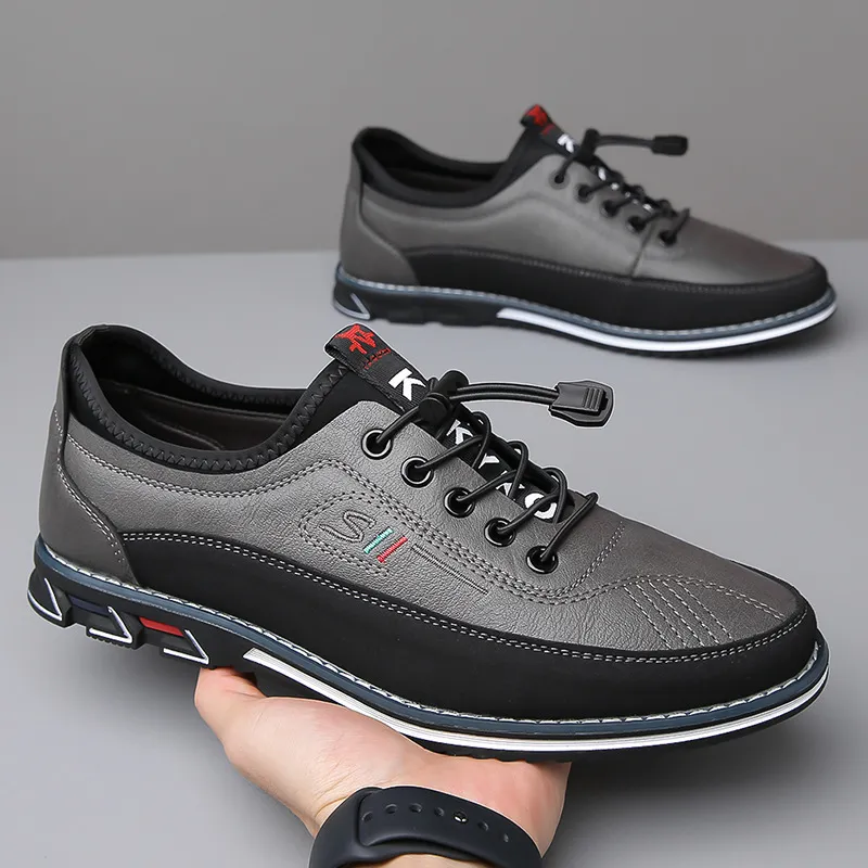 Voyager Leather Casual Sneakers