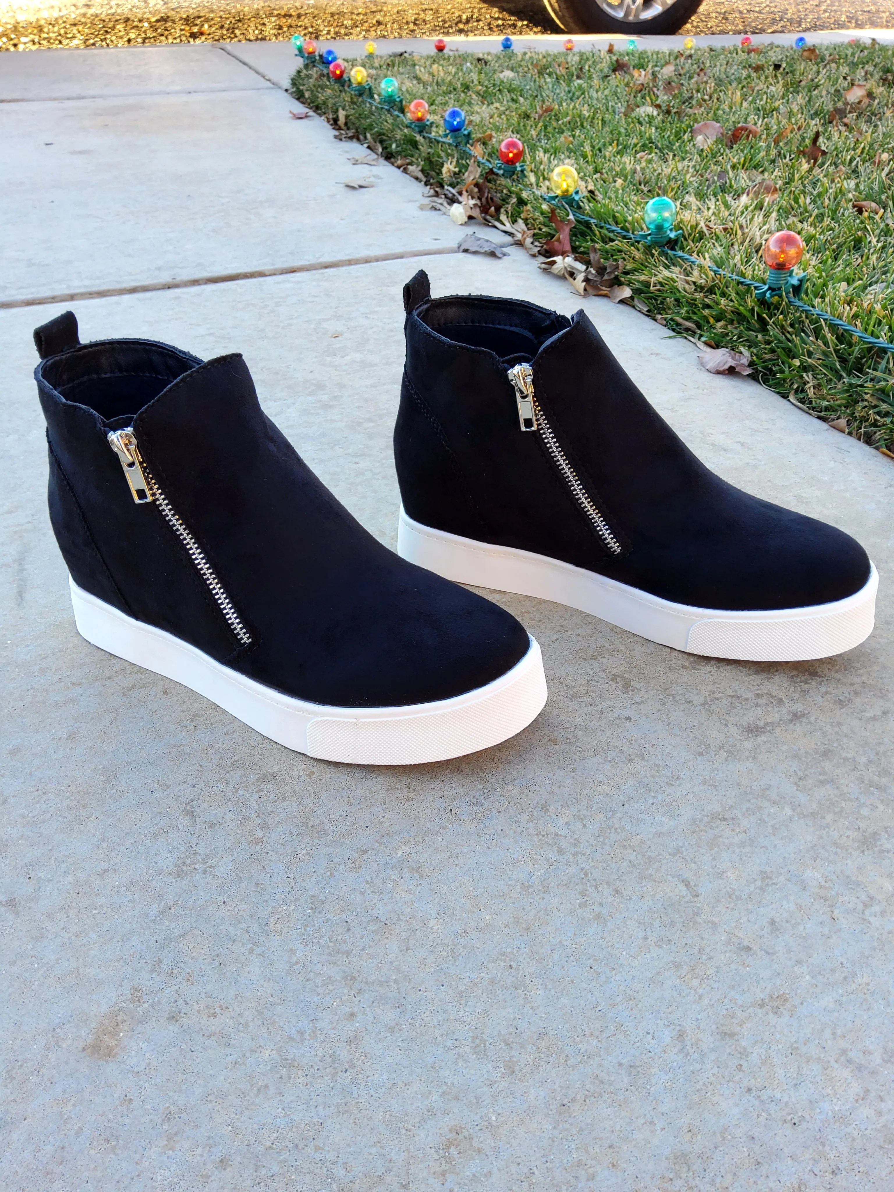 Wedged Sneaker